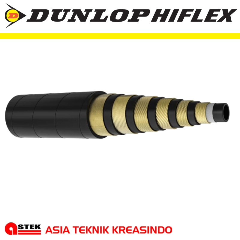 Hose Hydraulic R15 / 6 Kawat DUNLOP